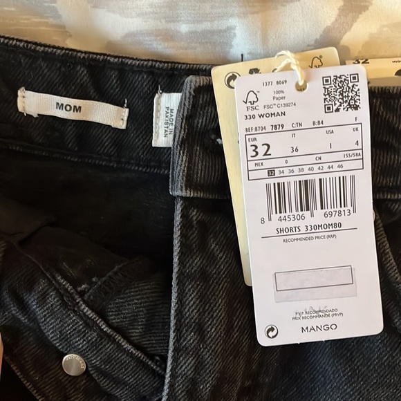 Mango Mom-fit denim Shorts - Picture 5 of 6